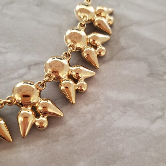 💕 J.Crew White Pink Blue Rhinestones Crystals Cluster Statement Necklace 💕 - Picture 13 of 16